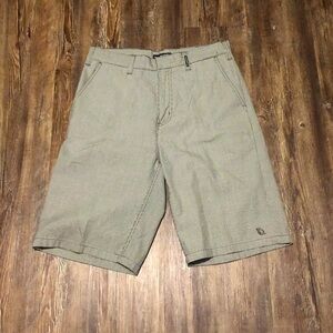 Gotcha Shorts Men's 30 Golf Casual Houndstooth Outdoor Casual Flat Front